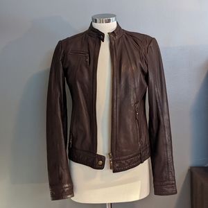Leather jacket